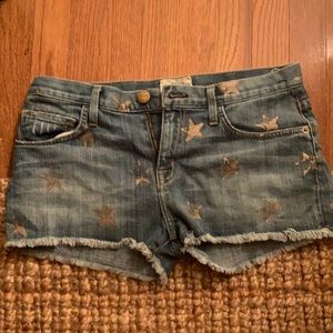 Star Jean shorts